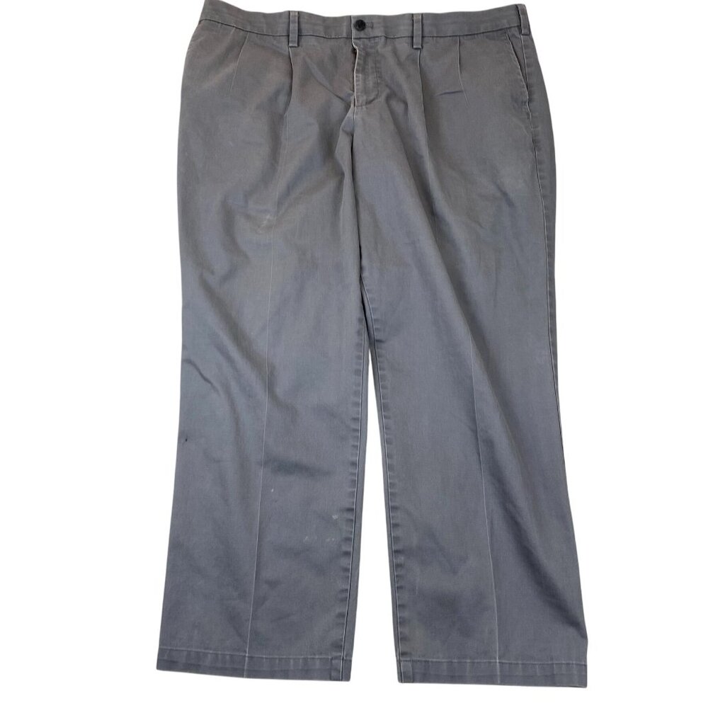 Dockers Mens Pants Size  44x32 Classic Fit Signature Khaki Flex Comfort Trousers